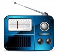radio blue icon
